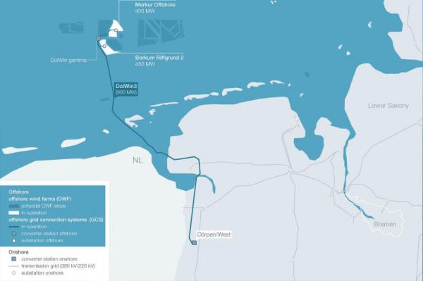 Η κοινοπραξία Hellenic Cables - Jan De Nul αναλαμβάνει τις υποβρύχιες διασυνδέσεις μεταξύ της πλατφόρμας της Tennet, DolWin kappa, και των υπεράκτιων αιολικών πάρκων N-3.7 και N-3.8 στη Γερμανία.